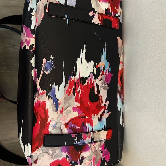 Kate Spade large floral tote with shoulder strap - Picture 3 of 10
